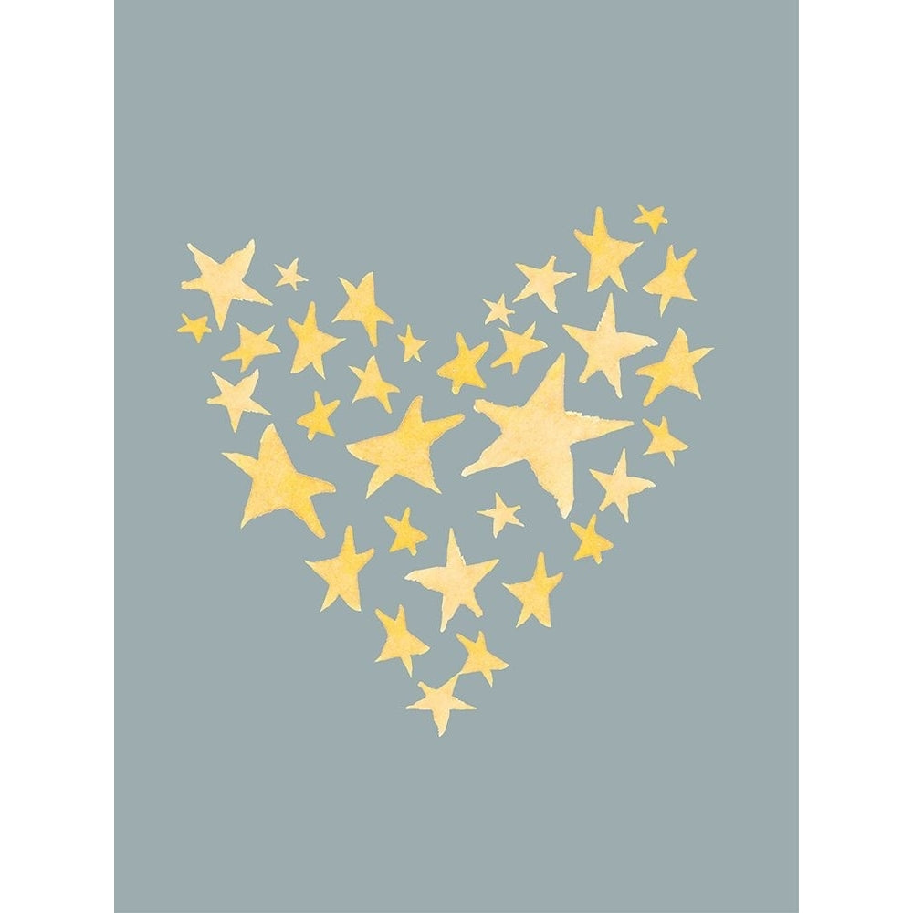 Heart Of Stars Poster Print - Rose Design Corinne-VARPDXCRDRC097C Image 1