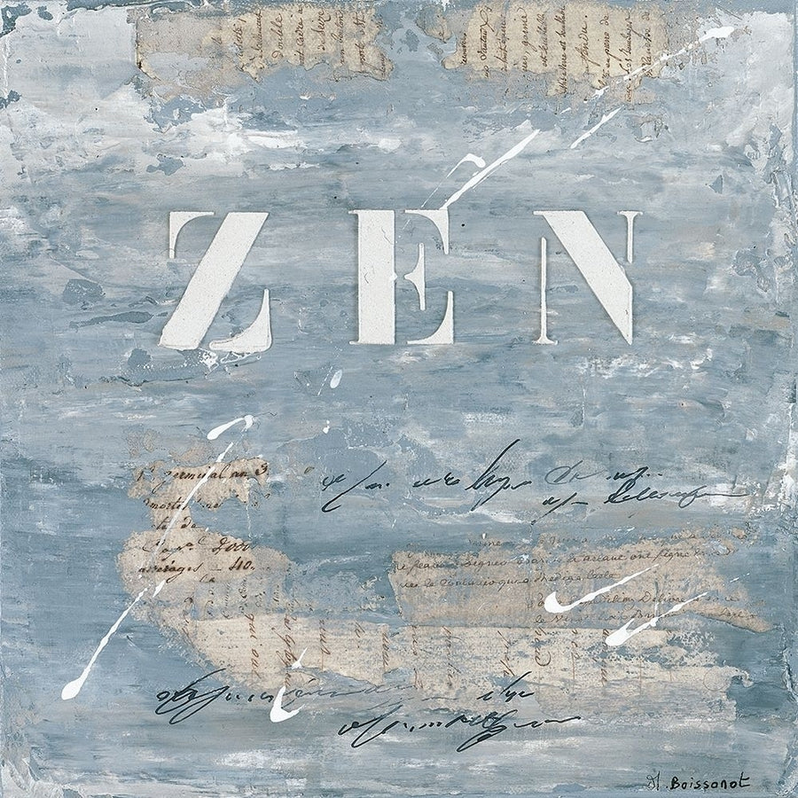 Zen Poster Print by Michelle Boissonot-VARPDXCS0367 Image 1