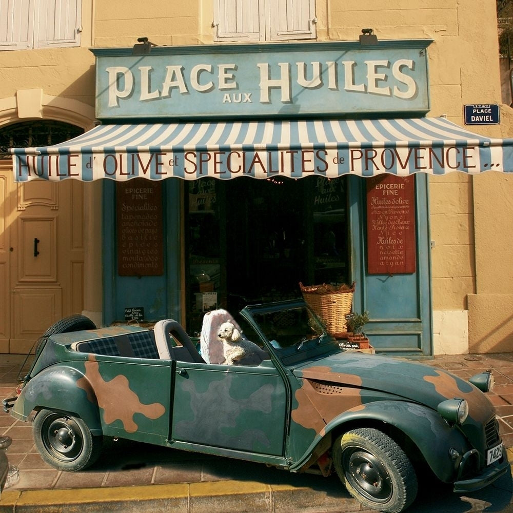 La 2cv Place aux Huiles Poster Print by Julien Lautier-VARPDXCS0424 Image 1