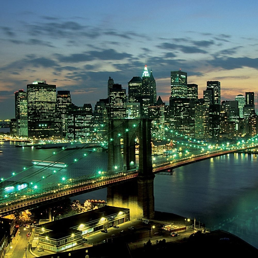 Le pont de Manhattan Poster Print by Michel Setboun-VARPDXCS0463 Image 1