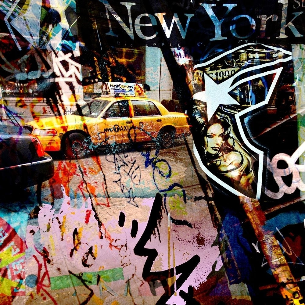 NY Graffiti Poster Print by Cedric Bouteiller-VARPDXCS0482 Image 1