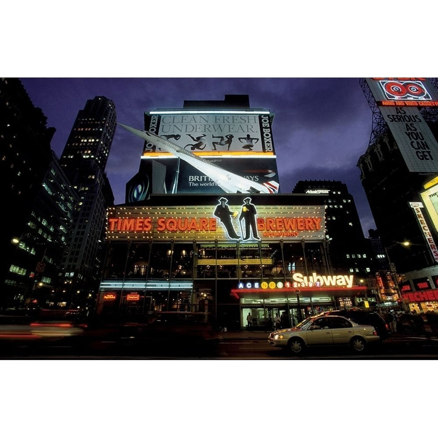 Times Square Brewery Poster Print by Michel Setboun-VARPDXCS0598 Image 1