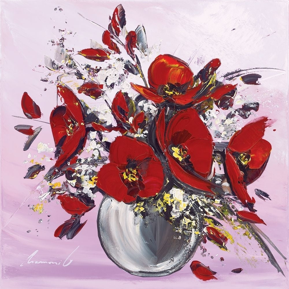 Bouquet de fleurs rouges III Poster Print by Oliver Tramoni-VARPDXCS0668 Image 1