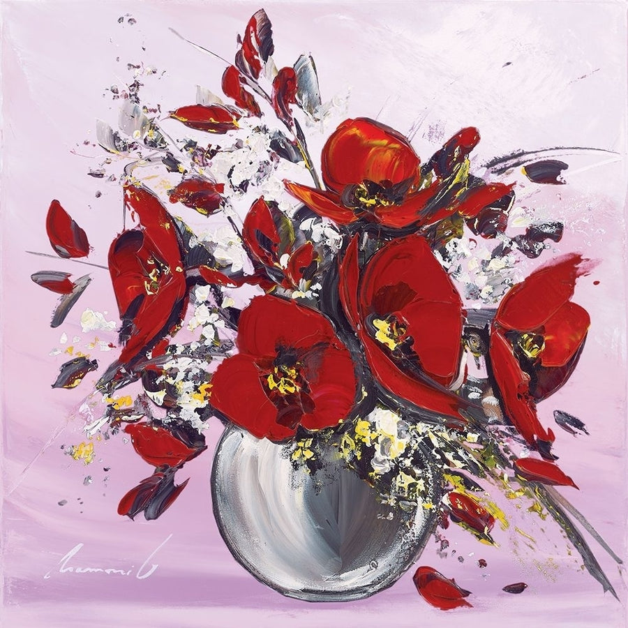 Bouquet de fleurs rouges III Poster Print by Oliver Tramoni-VARPDXCS0668 Image 1