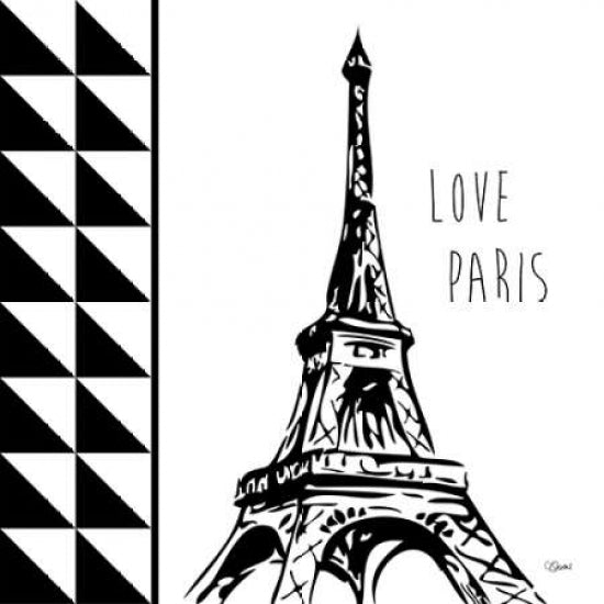 Love Paris Poster Print by Carole Stevens-VARPDXCSSQ335A Image 2