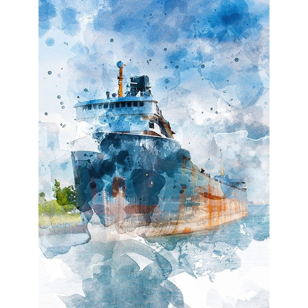 Freighter II Poster Print - Chamira Young-VARPDXCY118397 Image 1