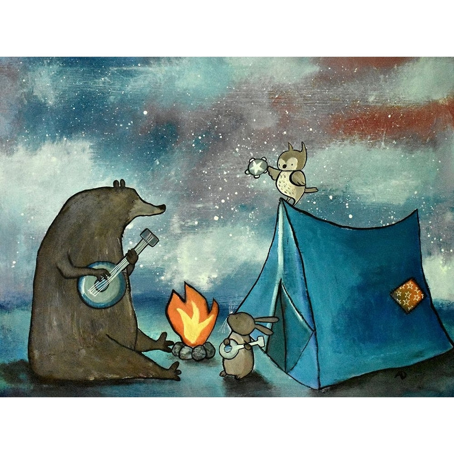 Camping Friends Poster Print - Andrea Doss-VARPDXD2123D Image 1