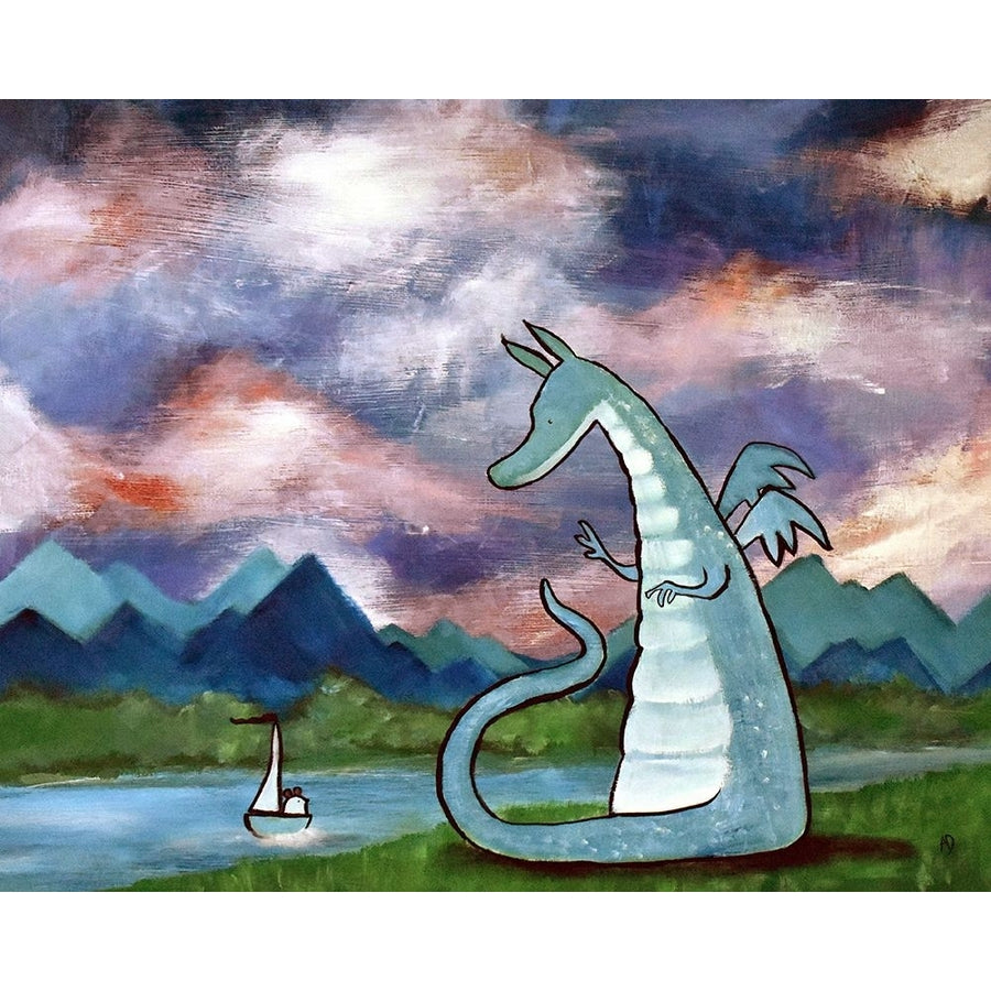 Francis The Dragon Poster Print - Andrea Doss-VARPDXD2125D Image 1