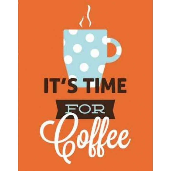 Coffee Time - Orange Poster Print by Genesis Duncan-VARPDXD847D Image 2