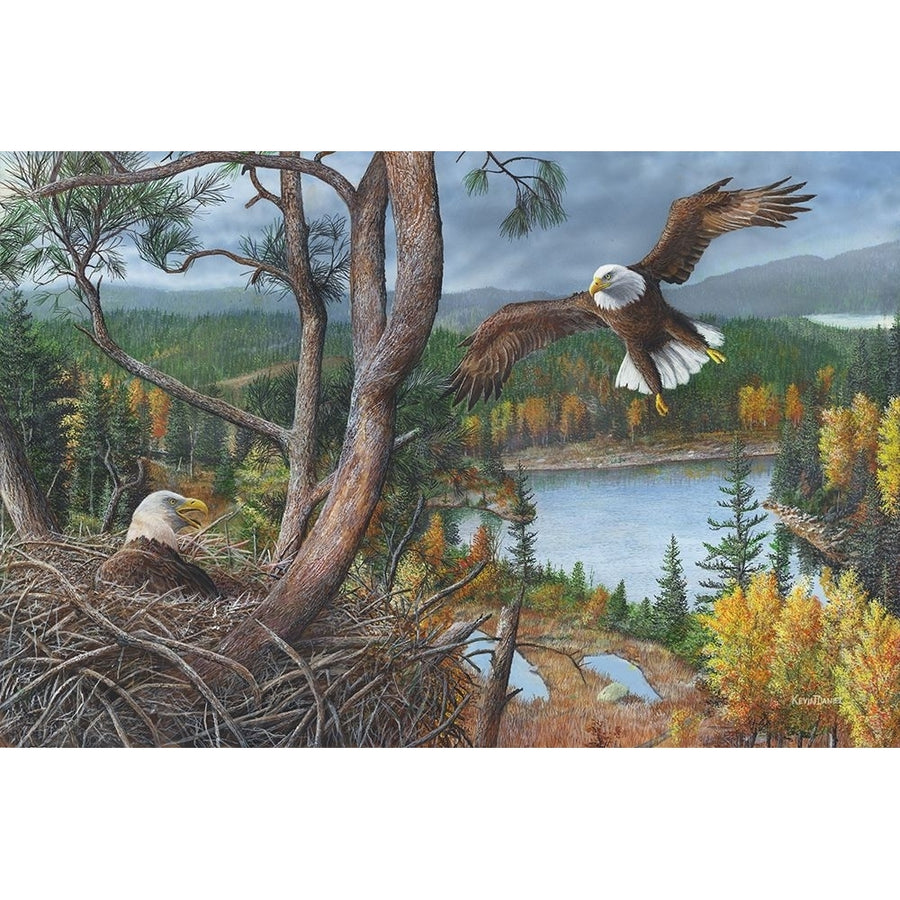 Eagles Eyrie Poster Print - Kevin Daniel-VARPDXDAN556 Image 1