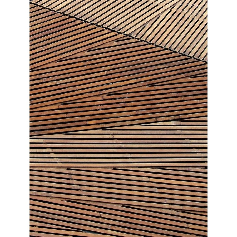 Geometric Wood Panel 2 Poster Print - Denise Brown-VARPDXDBRC197B Image 1