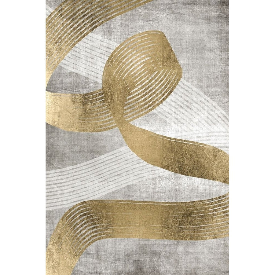 Golden Ribbon 2 Poster Print - Denise Brown-VARPDXDBRC247B Image 1