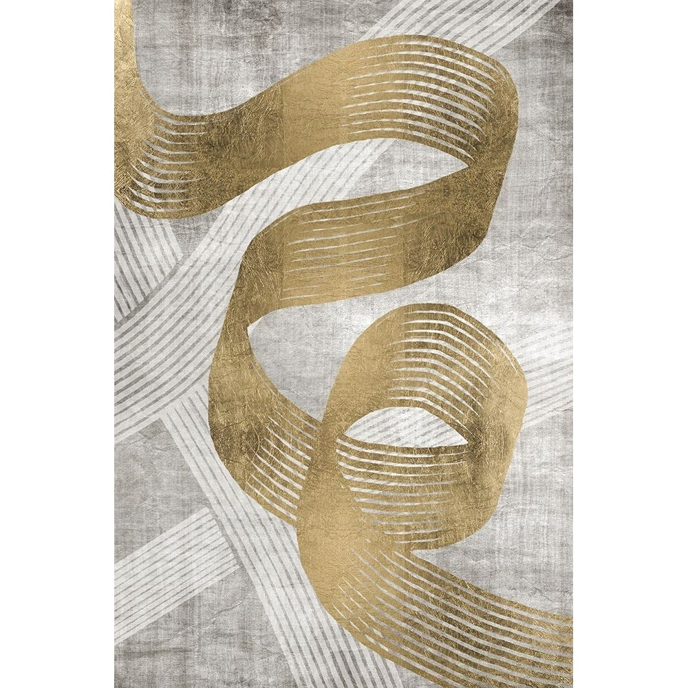 Golden Ribbon 1 Poster Print - Denise Brown-VARPDXDBRC247A Image 1