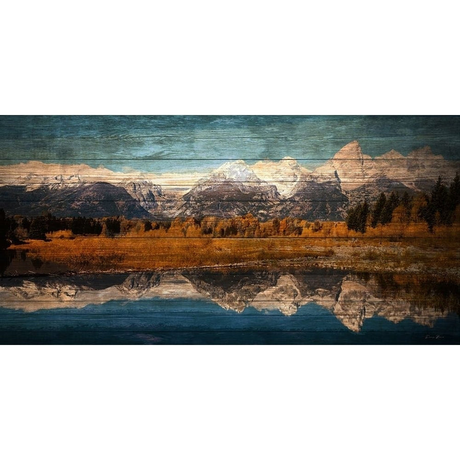 Mountain Reflection 2 by Denise Brown-VARPDXDBRN008A Image 1