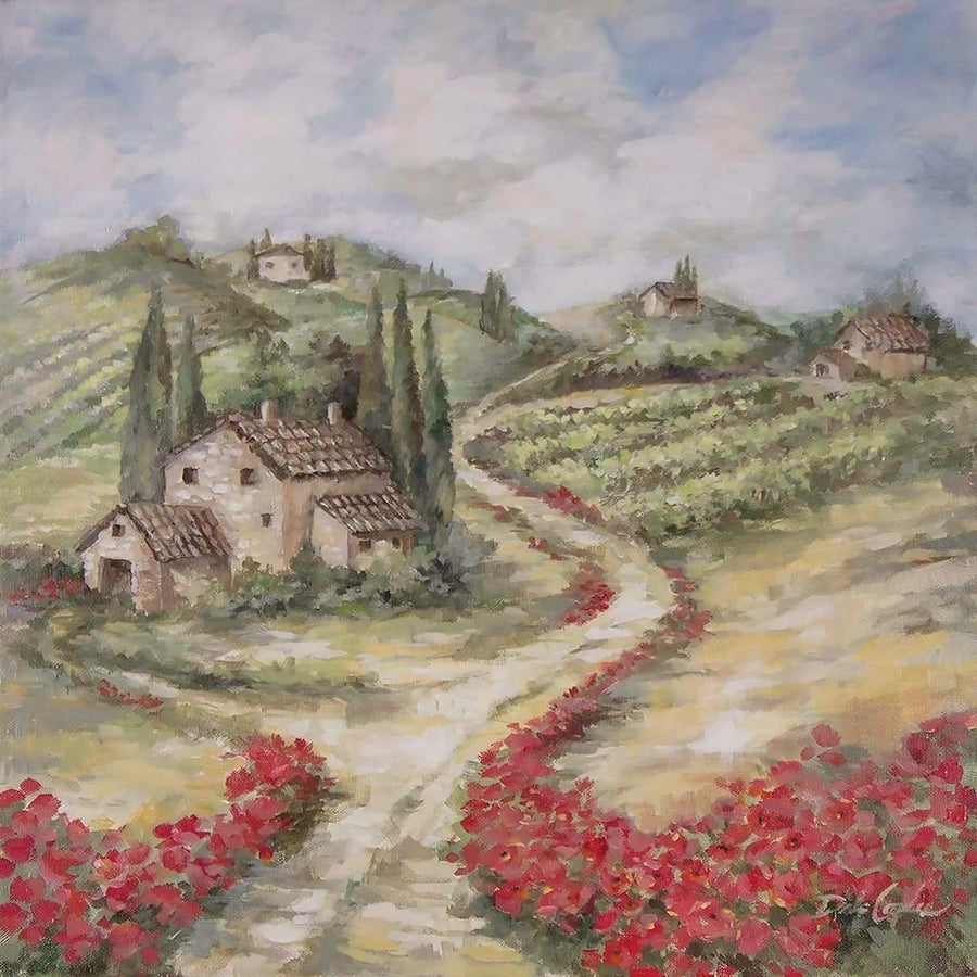 Tuscan Hills Poster Print by Debi Coules-VARPDXDC117 Image 1