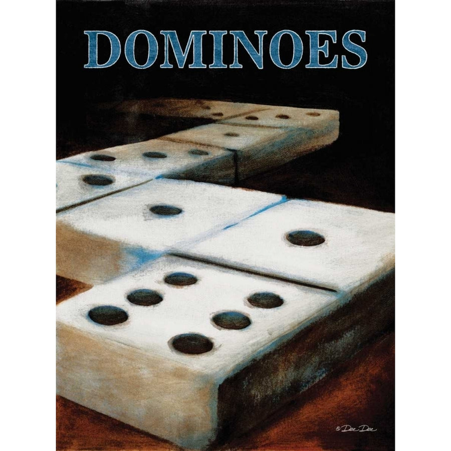 Dominos Poster Print by Dee Dee Dee Dee-VARPDXDD598 Image 1