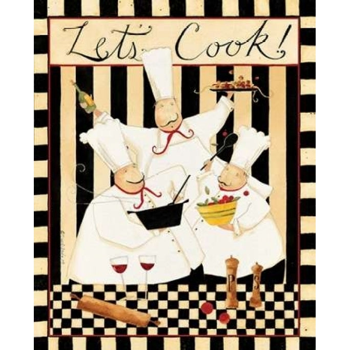 Many Chef Poster Print by Dan DiPaolo-VARPDXDDP5RC056A1 Image 1