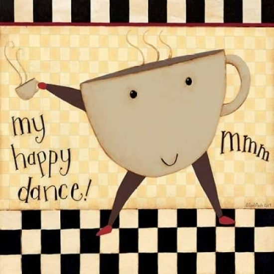 Coffee Dance Poster Print by Dan DiPaolo-VARPDXDDP5SQ140C Image 1