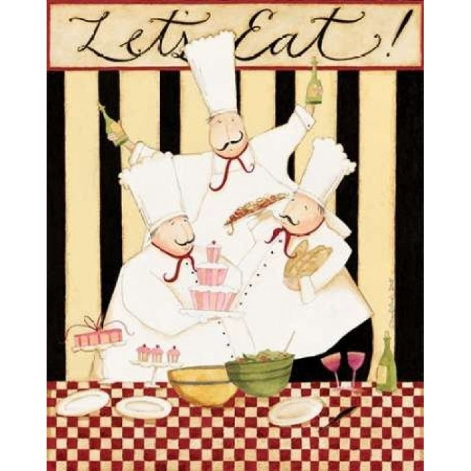 Lets Eat Poster Print by Dan DiPaolo-VARPDXDDPRC056B Image 2