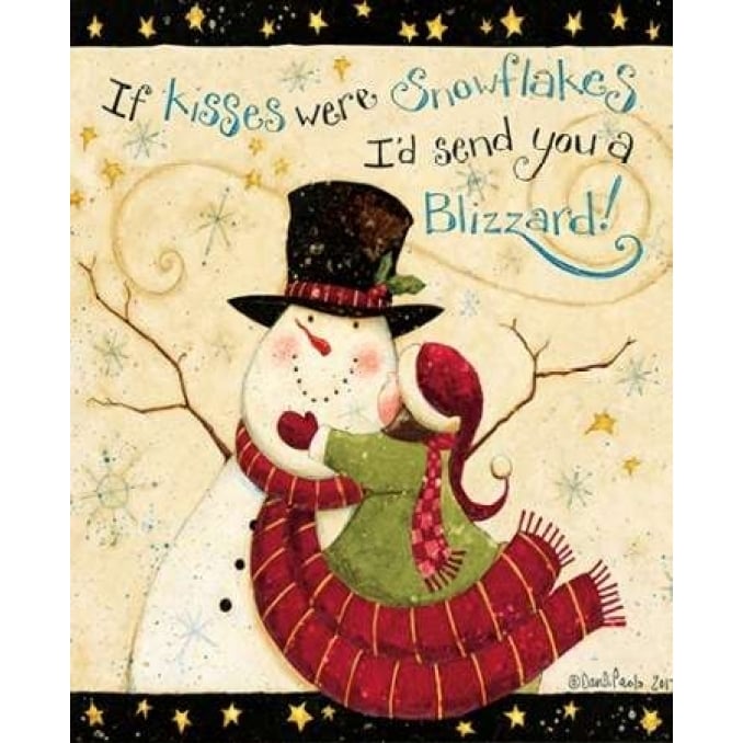 Snowflakes Poster Print by Dan DiPaolo-VARPDXDDPRC517B Image 1