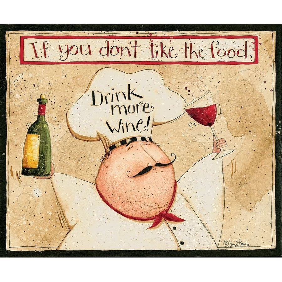 Drink More Wine Poster Print by Dan DiPaolo-VARPDXDDPRC569 Image 1