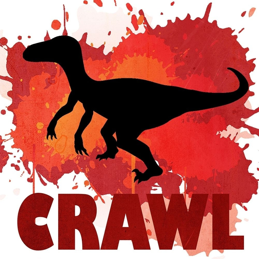 Dino Crawl Poster Print by Allen Kimberly-VARPDXKASQ544B Image 1