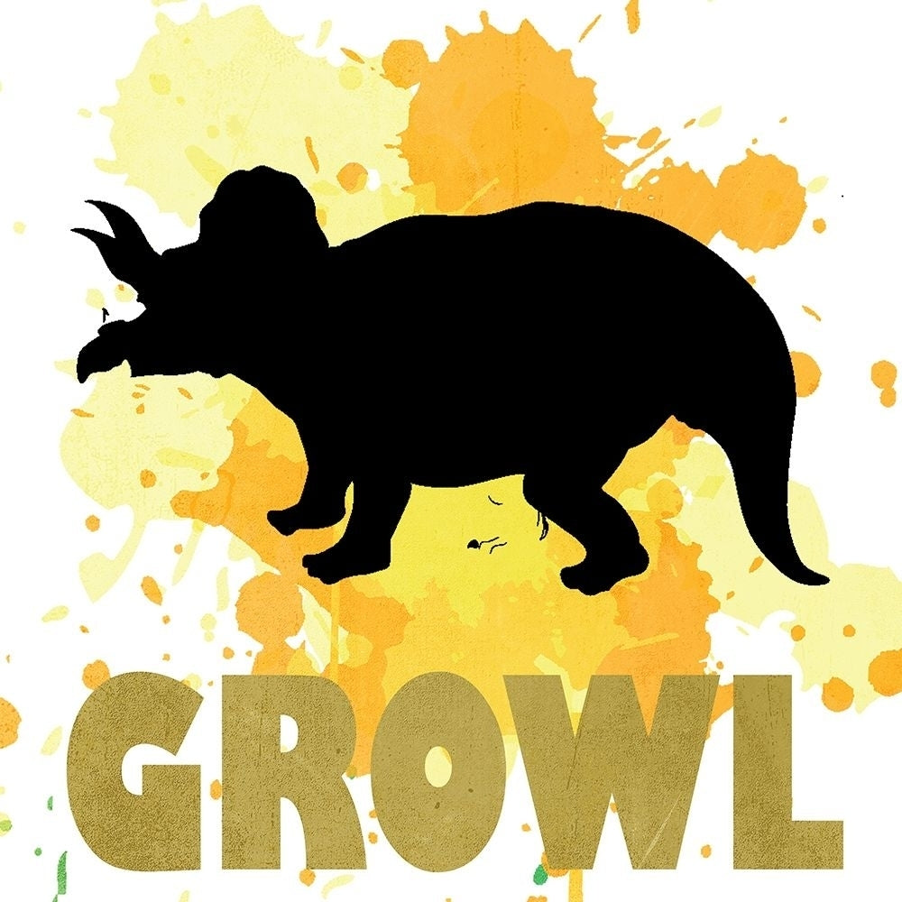 Dino Growl Poster Print by Allen Kimberly-VARPDXKASQ544C Image 1