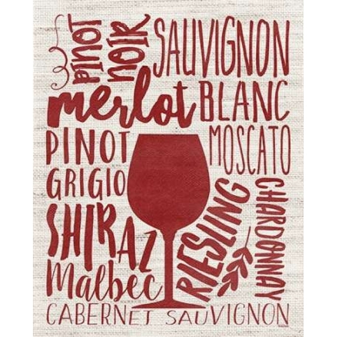 Wine Types Poster Print by Gigi Louise-VARPDXKBRC003A Image 1