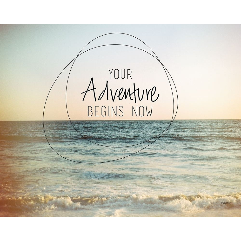 Adventure Begins Now Poster Print by Gigi Louise-VARPDXKBRC024A Image 1