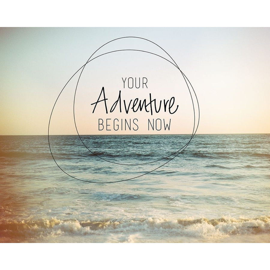 Adventure Begins Now Poster Print by Gigi Louise-VARPDXKBRC024A Image 1