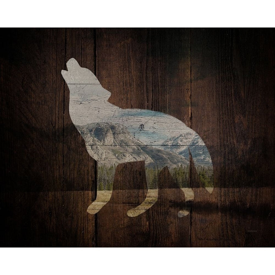 Lodge Wolf Poster Print by Gigi Louise-VARPDXKBRC025D Image 1