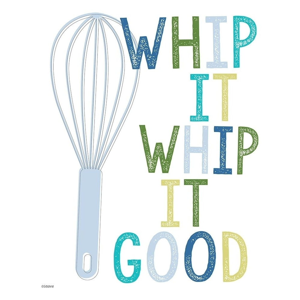 Whip It Good Poster Print by Gigi Louise-VARPDXKBRC010D Image 1