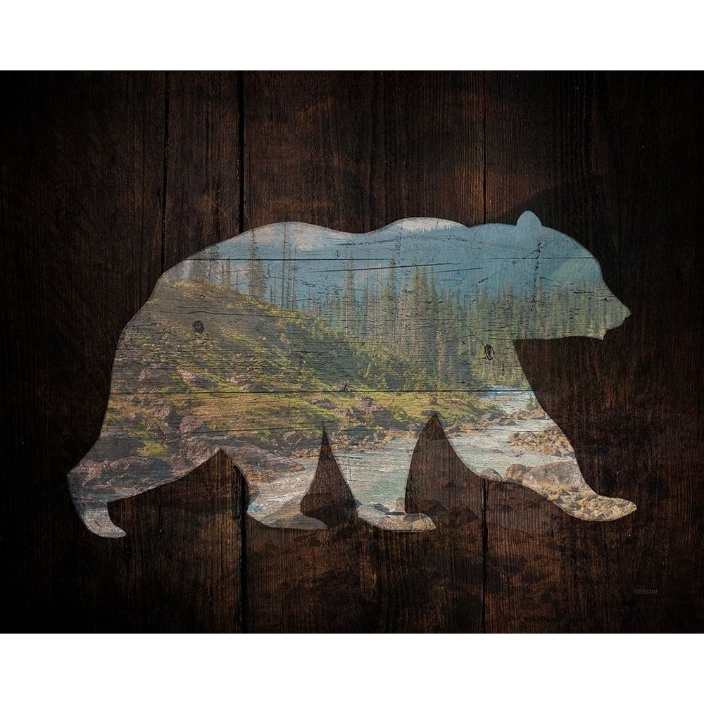 Lodge Wanderer Bear Poster Print by Gigi Louise-VARPDXKBRC025B Image 1