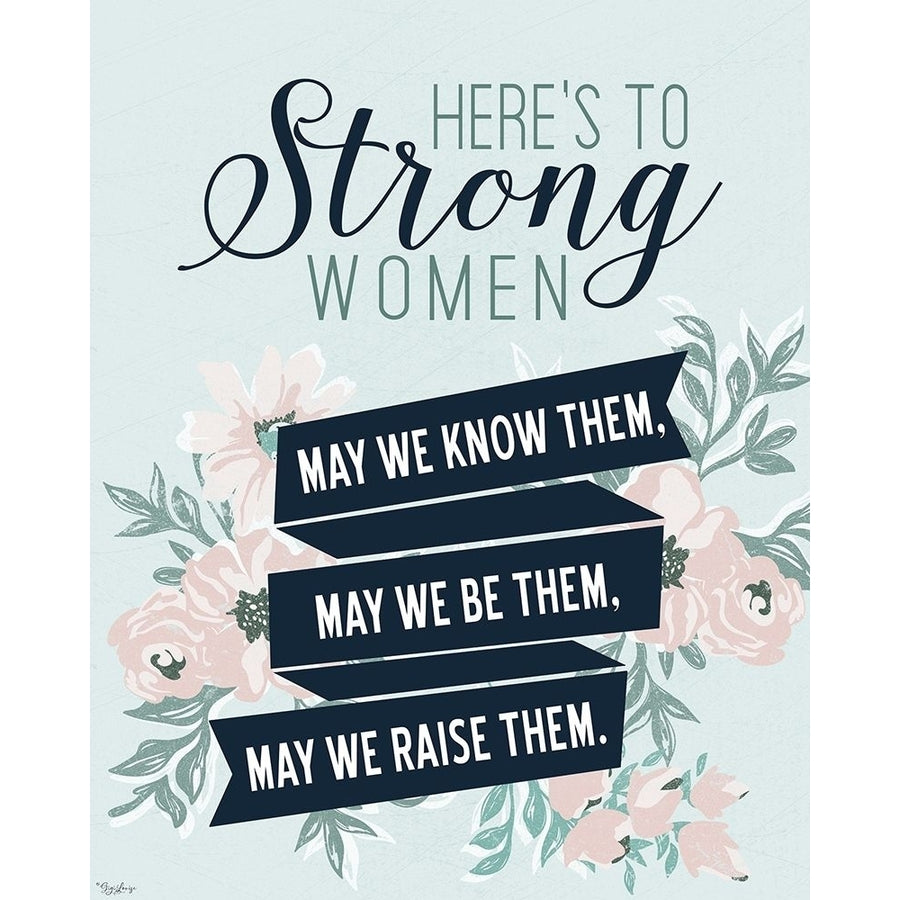 Strong Women Poster Print by Gigi Louise-VARPDXKBRC086A Image 1