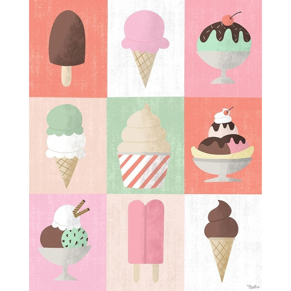 Ice Cream Poster Print by Gigi Louise-VARPDXKBRC093A Image 1