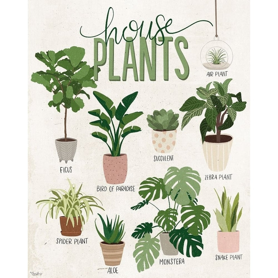 Vintage House Plants by Gigi Louise-VARPDXKBRC144A Image 1