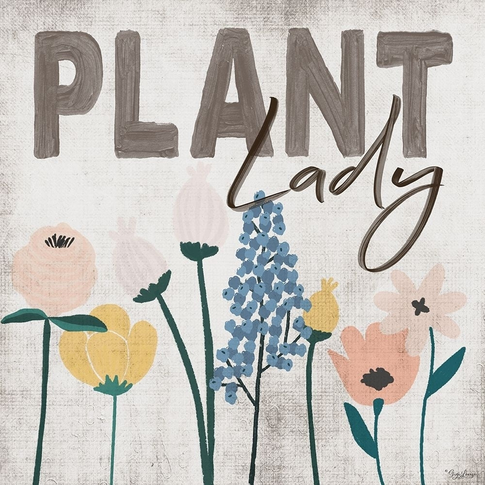 Plant Lady Poster Print by Gigi Louise-VARPDXKBSQ028A Image 1