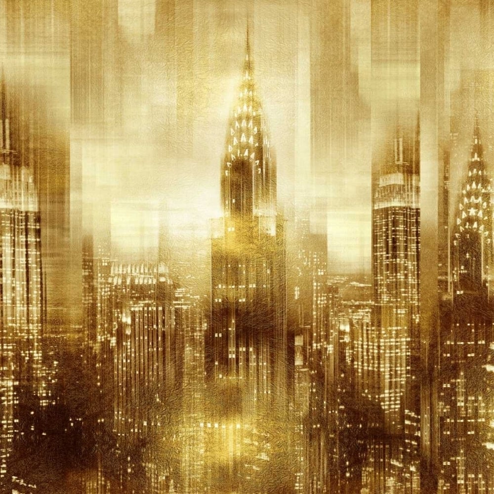 NYC - Reflections in Gold I Poster Print by Kate Carrigan-VARPDXKC112670DG Image 1