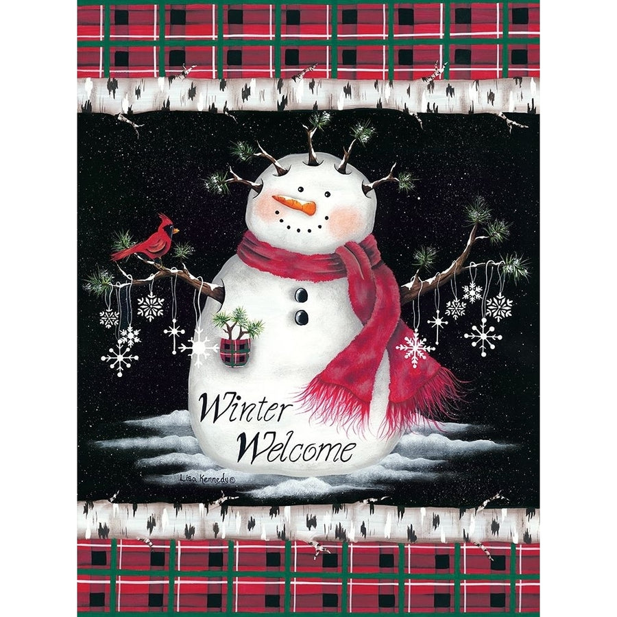 Winter Welcome Poster Print by Lisa Kennedy-VARPDXKEN1043 Image 1