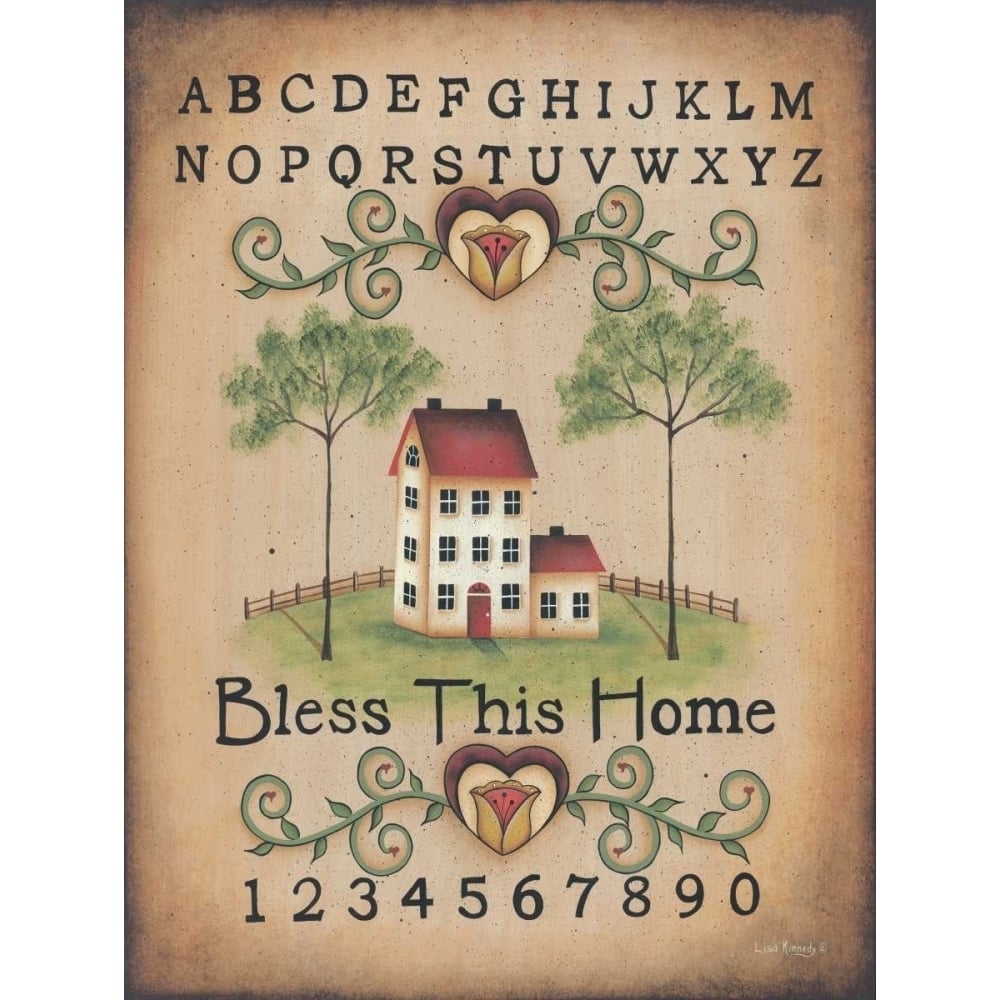 Bless This Home Poster Print by Lisa Kennedy-VARPDXKEN418 Image 1