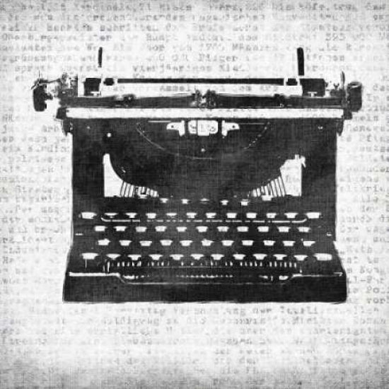 Typewriter I Poster Print by Kristin Emery-VARPDXKESQ014A Image 1