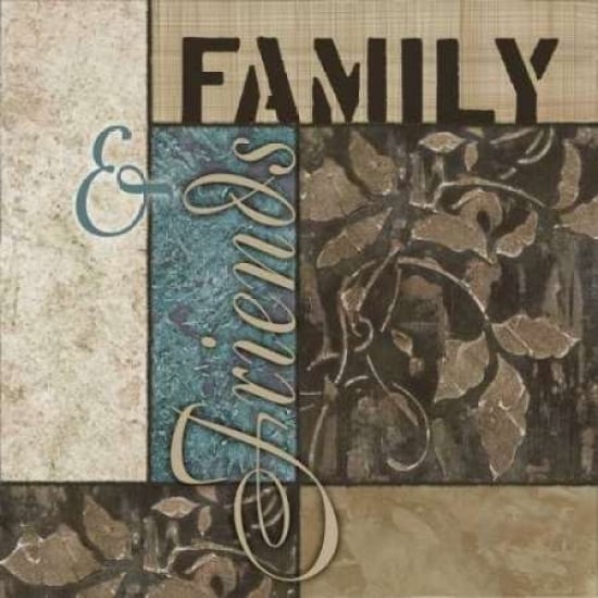 Family and Friends Poster Print by Kristin Emery-VARPDXKESQ048B1 Image 1