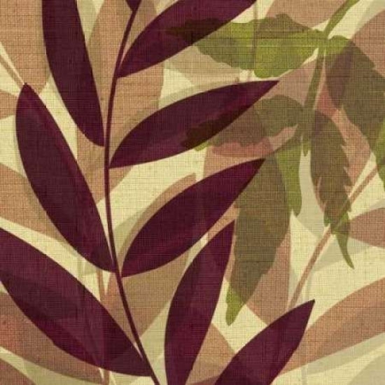 Purple and Yellow Leaves II Poster Print by Kristin Emery-VARPDXKESQ054B Image 2