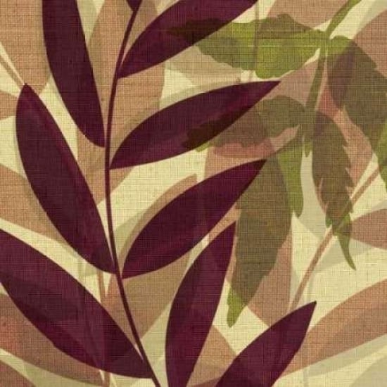 Purple and Yellow Leaves II Poster Print by Kristin Emery-VARPDXKESQ054B Image 1