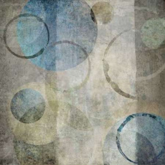 Stone Circles Blue I Poster Print by Kristin Emery-VARPDXKESQ056C Image 1