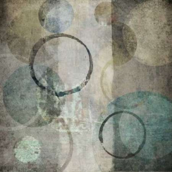 Stone Circles Blue II Poster Print by Kristin Emery-VARPDXKESQ056D Image 1