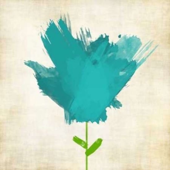 Brush Stroke Flowers Blue II Poster Print by Kristin Emery-VARPDXKESQ072C Image 2