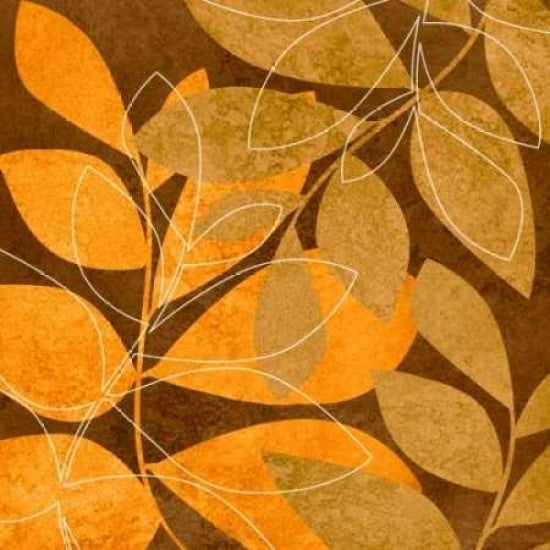 Orange Leaves II Poster Print by Kristin Emery-VARPDXKESQ093B Image 2