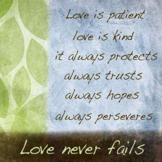 Love is Patient I Poster Print by Kristin Emery-VARPDXKESQ099 Image 1