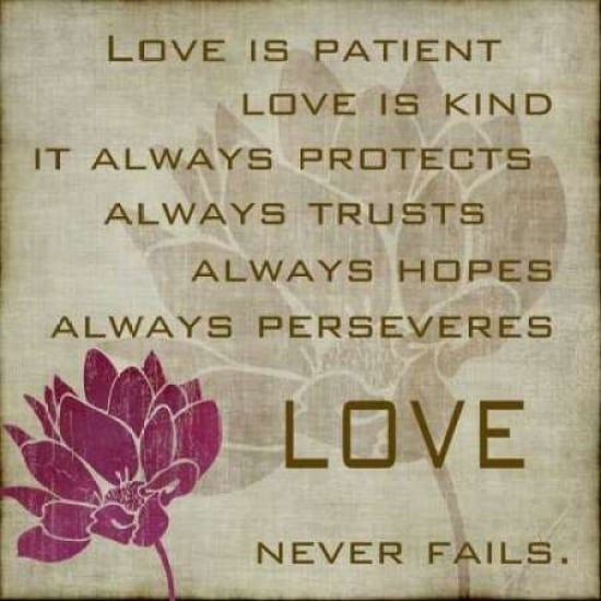 Love is Patient II Poster Print by Kristin Emery-VARPDXKESQ097A Image 1